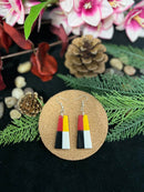 Four Directions Resin Earrings