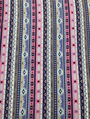 Aztec Arrow Designed Fabric