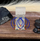 Double Hoop Beaded Earrings