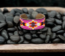 Double Feather Beaded Band Bracelets