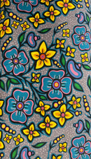 Ojibway Floral Fabric By Jackie Traverse 3