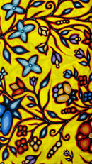 Ojibway Floral Fabric  By Jackie Traverse 2