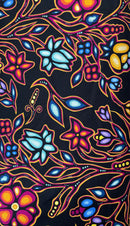 Ojibway Floral Fabric  By Jackie Traverse 2