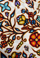 Ojibway Floral Fabric  By Jackie Traverse 2