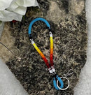 Rainbow Wrist Lanyard