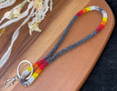 Fully Beaded Wrist Lanyard