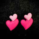Double Heart Cabochons