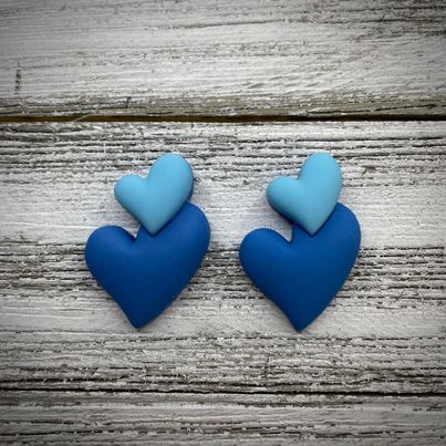 Double Heart Cabochons