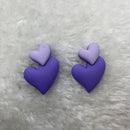 Double Heart Cabochons
