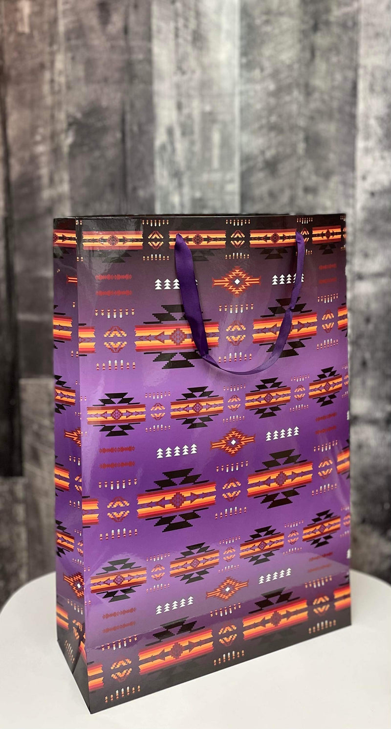 Navajo Print Gift Bags