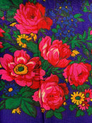 Metallic Floral Scarves