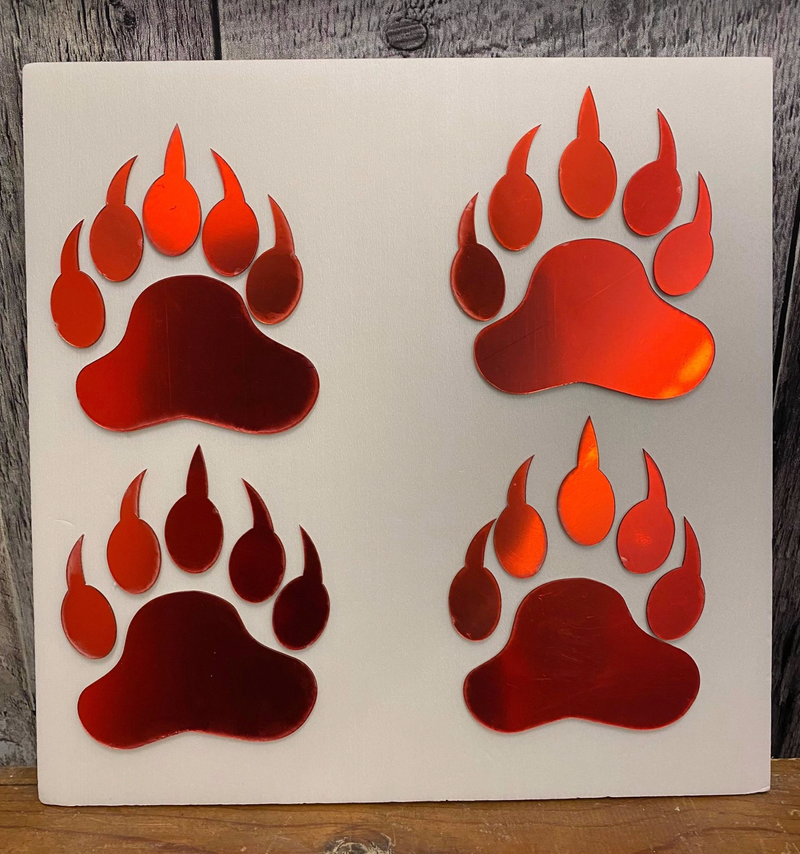 Bear Paw Wall Decals