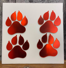 Wolf Paw Wall Decals