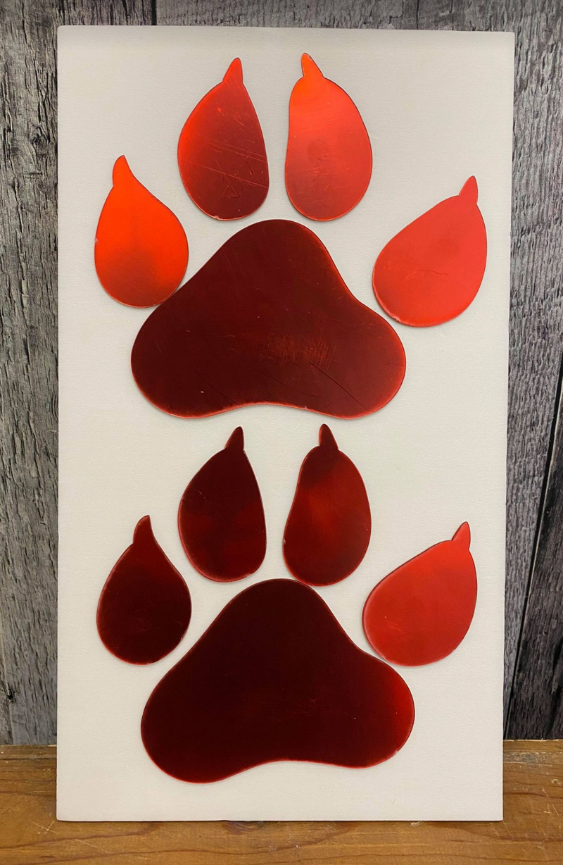 Wolf Paw Wall Decals