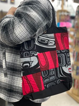 Patchwork Pattern Tote