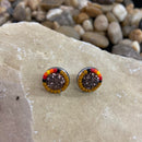 Beaded Stud Earrings