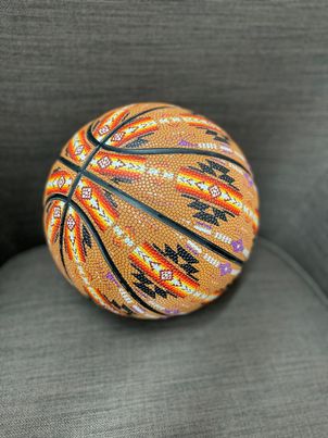Navajo Print Basketballs