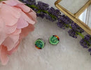 Beaded Stud Earrings