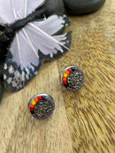 Beaded Stud Earrings