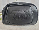 Leather Embossed Crossbody Purse