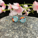 Beaded Stud Earrings