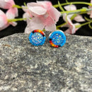 Beaded Stud Earrings