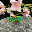 Beaded Stud Earrings