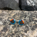 Beaded Stud Earrings