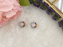 Beaded Stud Earrings