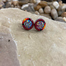 Beaded Stud Earrings