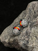 Beaded Stud Earrings